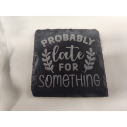 Slate coaster - 10 x set of 4