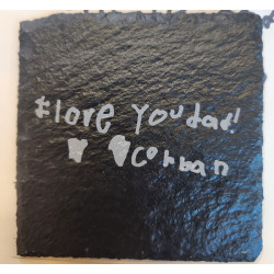 Slate coaster - 10 x set of 4